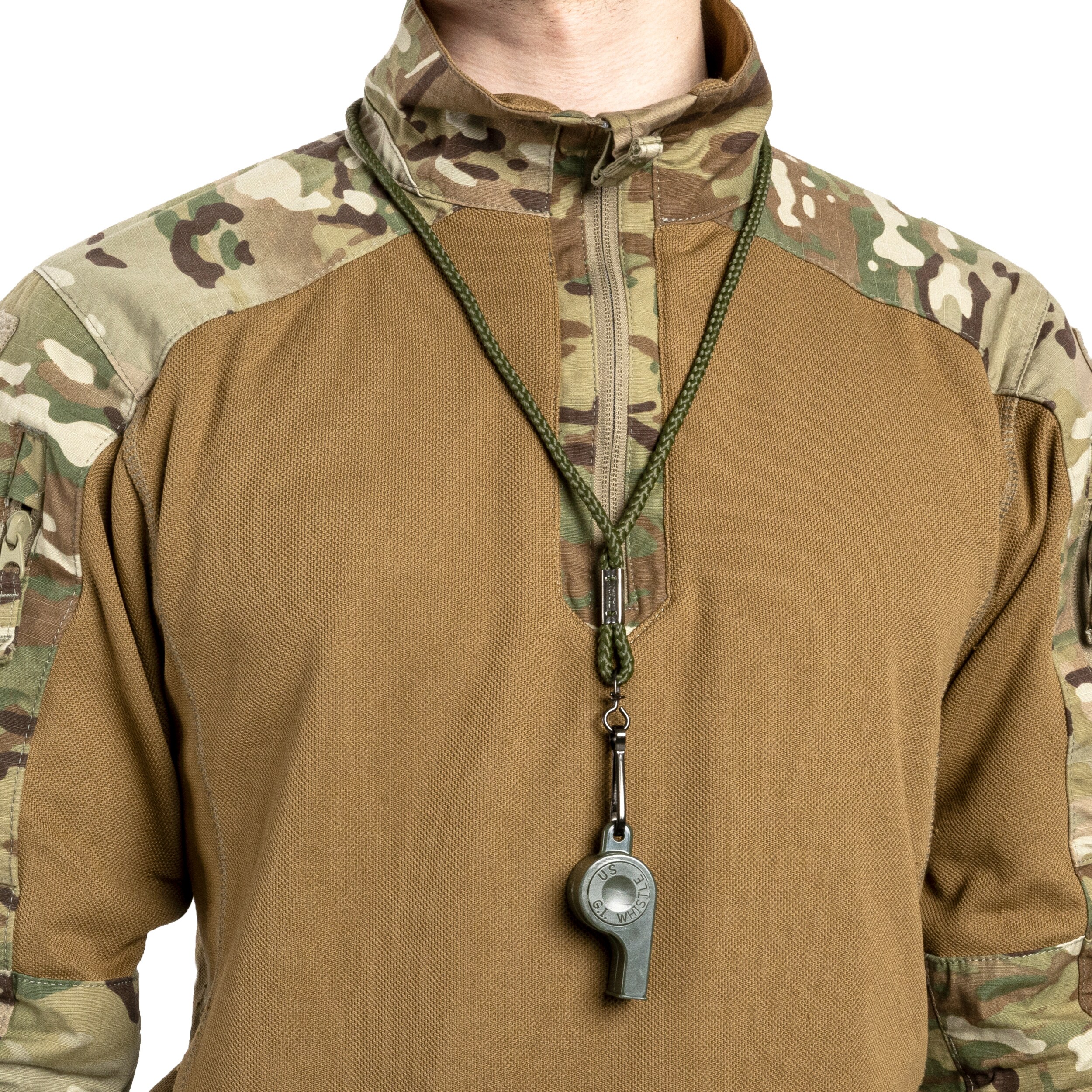 Mil-Tec Nylon Lanyard with Buckle - Olive