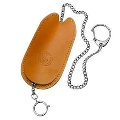Boker Leather Pouch with Chain - Brown