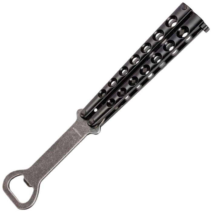 Magnum Balisong Bottle Opener Black