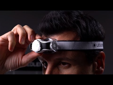 Ledlenser MH3 Black/Grey headlamp flashlight - 200 lumens