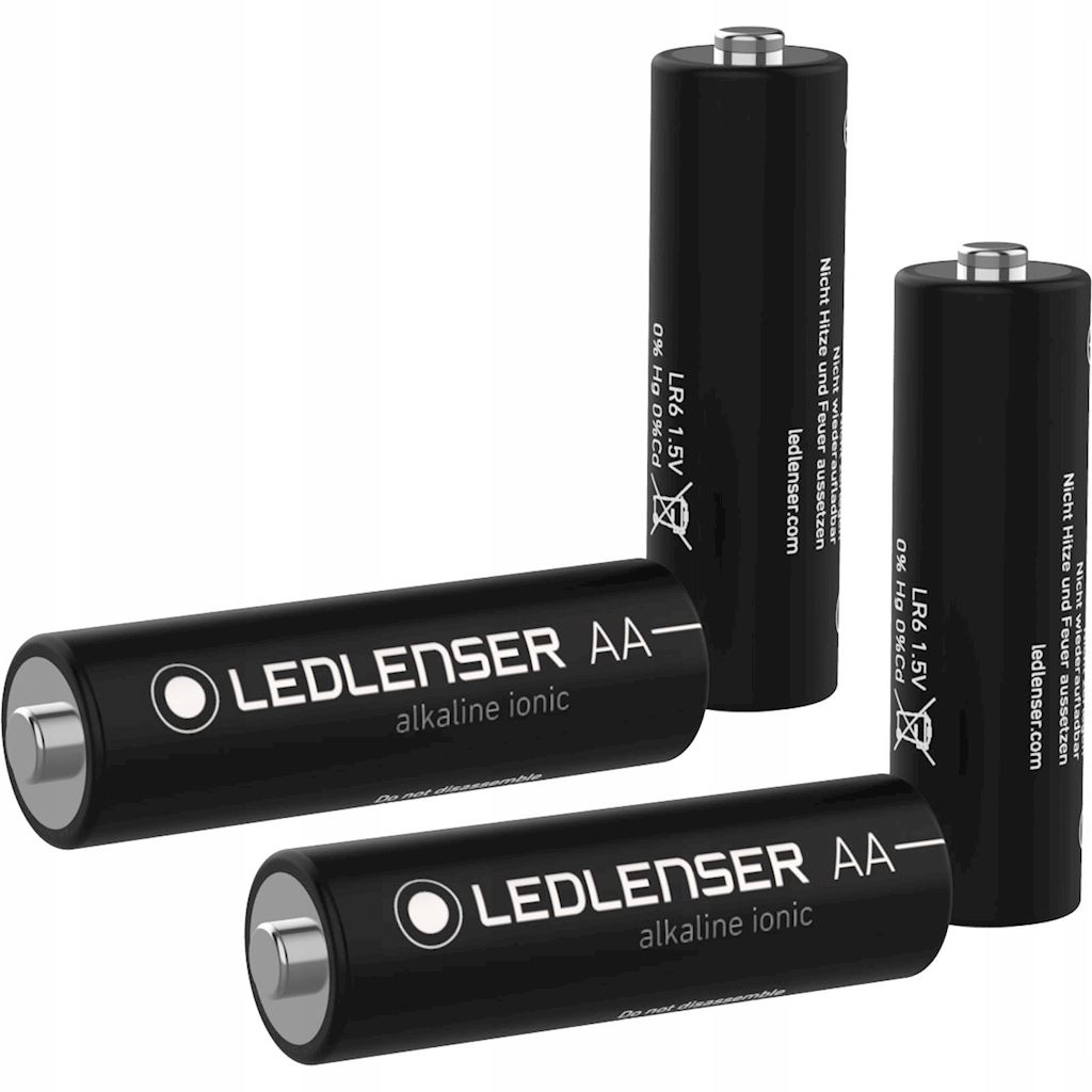 Ledlenser Alkaline Ionic LR6 AA batteries - 4 pcs.