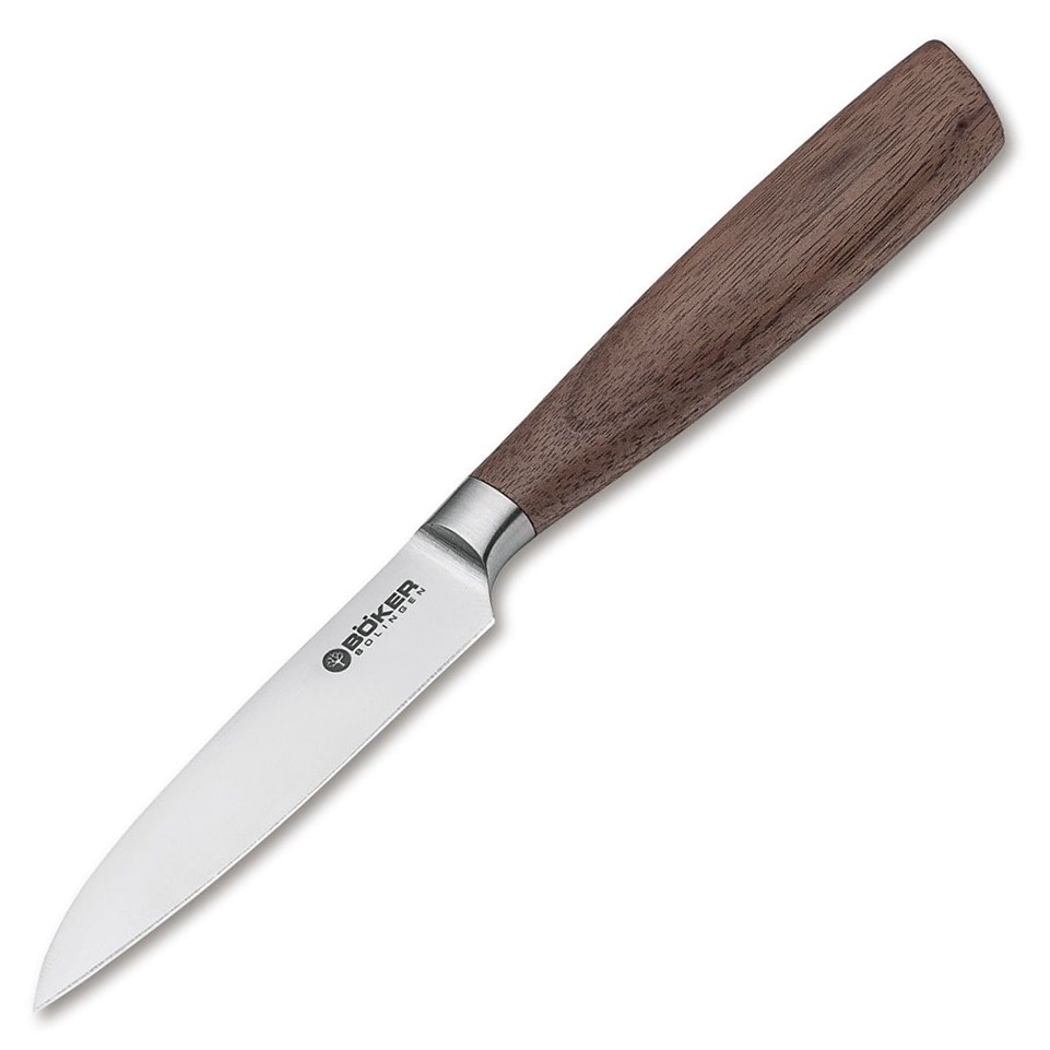 Boker Solingen Core Walnut Vegetable Knife