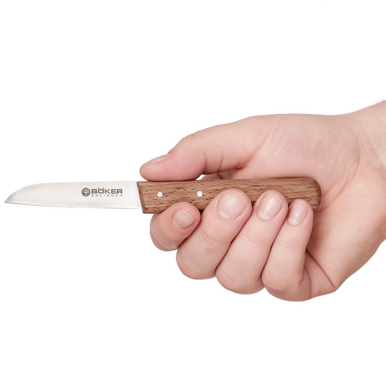 Boker Solingen Classic Vegetable Kitchen Knife - Olive