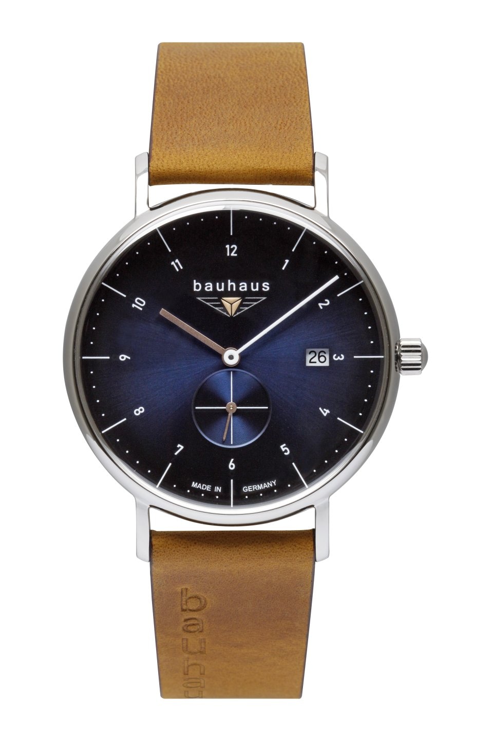 Bauhaus Small Second Quartz Watch - Blue