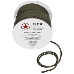 MFH Cord 5 mm x 60 m - OD Green
