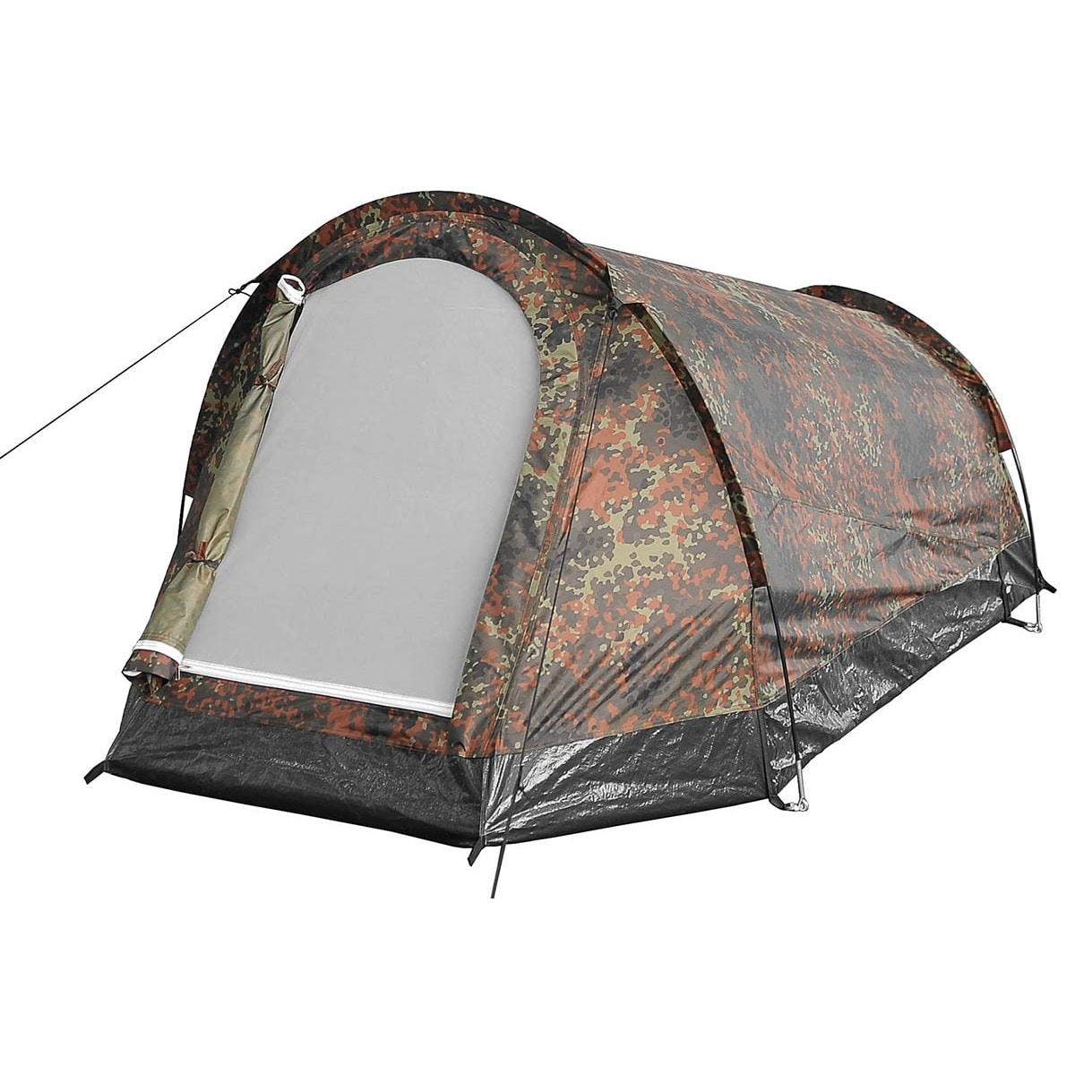 MFH Schwarzenberg 1-Person Tunnel Tent Flecktarn