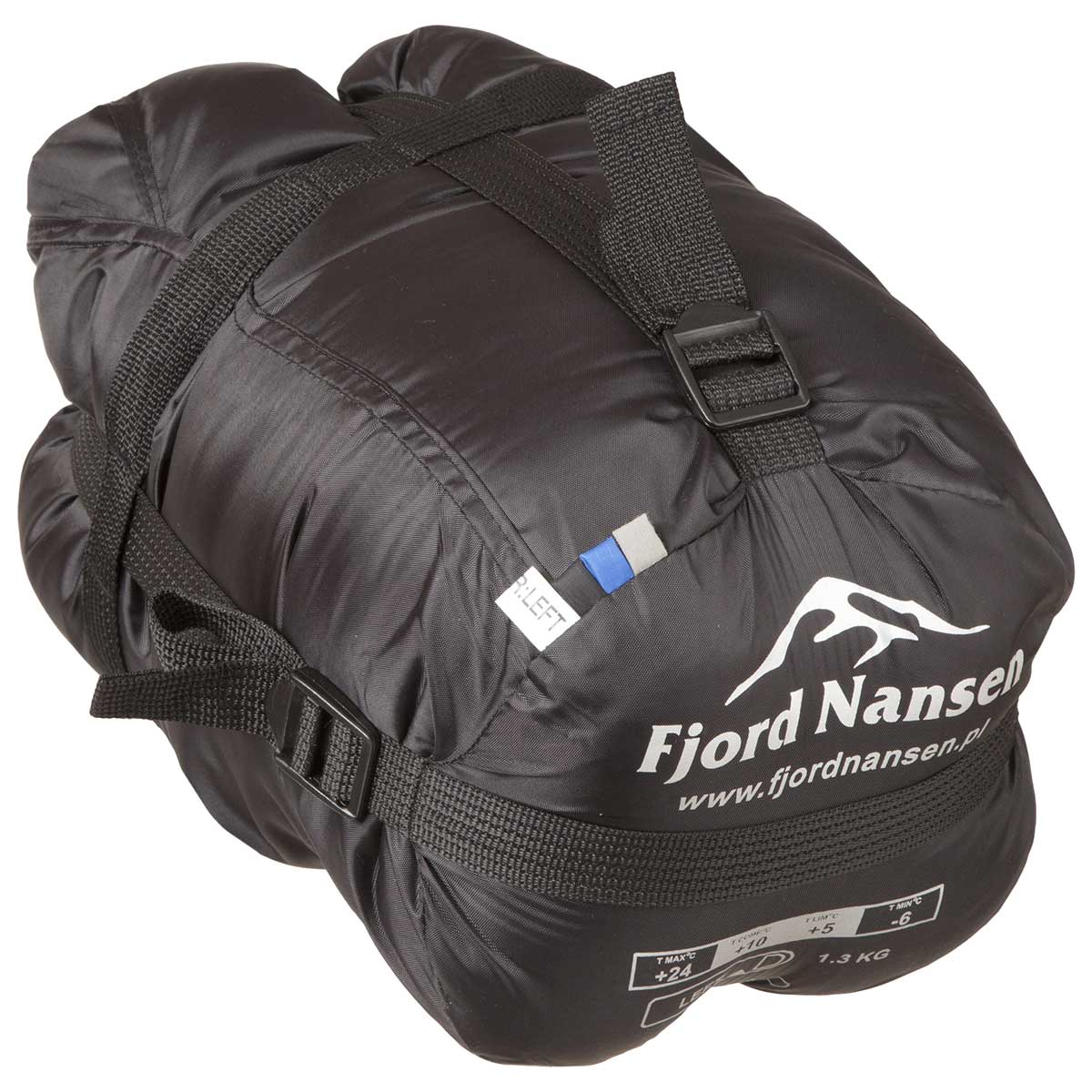 Fjord Nansen Floro 1330 g Sleeping Bag Sapphire - left