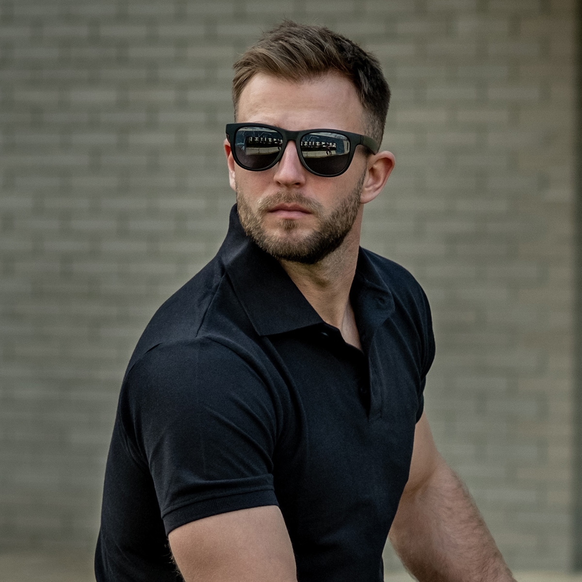 OPC Lifestyle Ibiza sunglasses - Black Matt Polarised