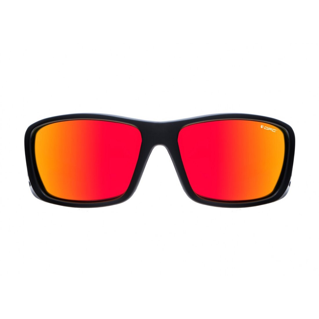 OPC Pro Sport Everest sunglasses - Black Matt Red Smoke Revo Polarised