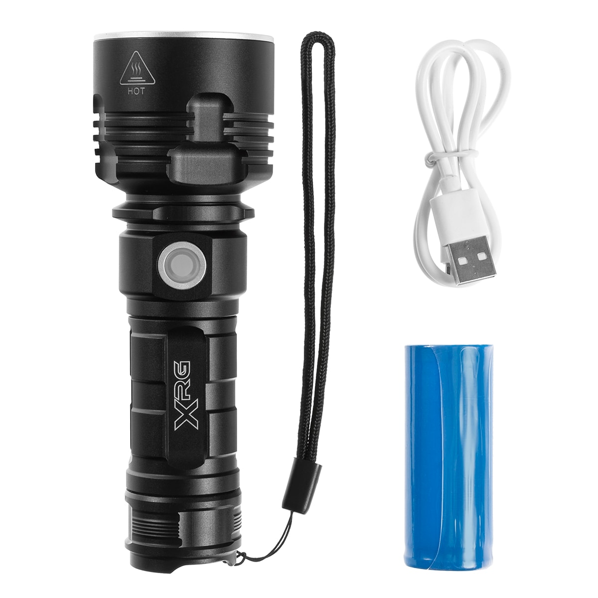 XRG 2000 Monster Rechargeable Flashlight - 2000 lumens