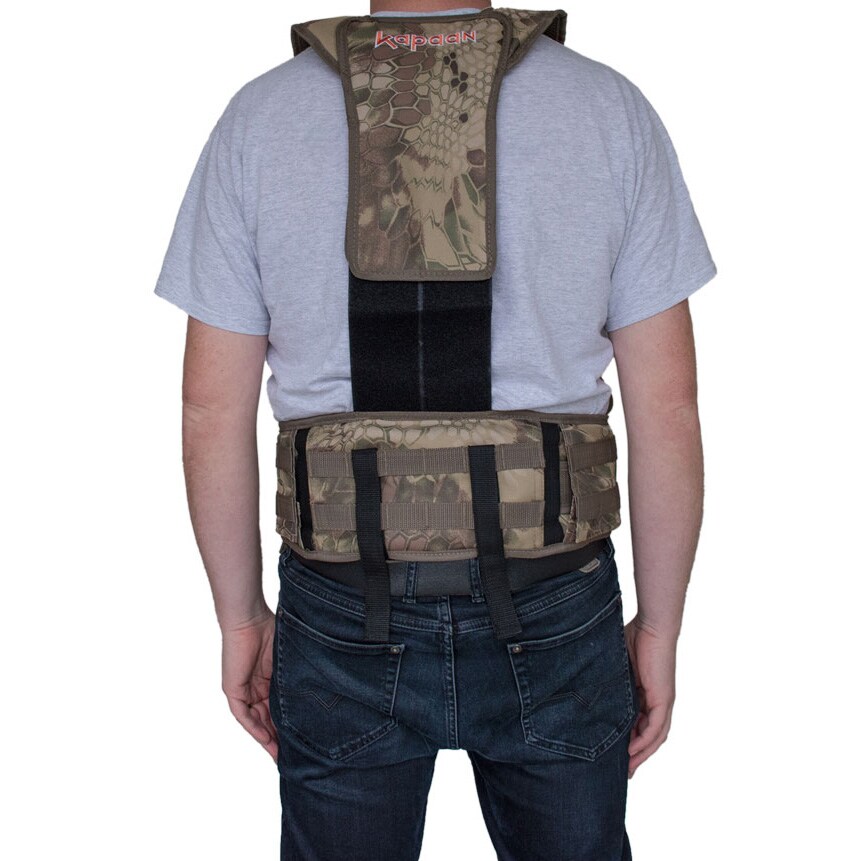 Kapaan camouflage detectorist harness