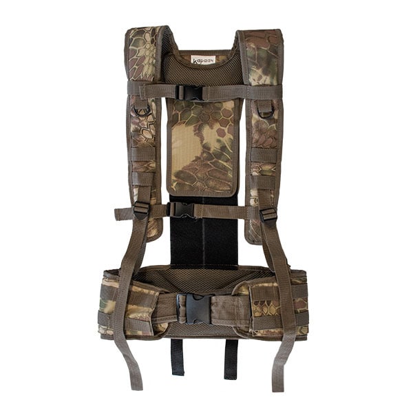 Kapaan camouflage detectorist harness