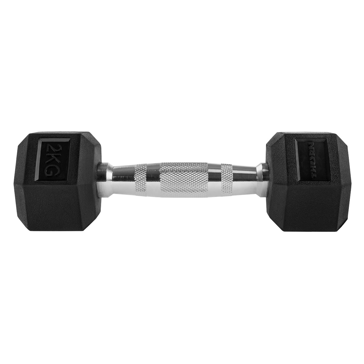 Hexagonal dumbbell Thorn + Fit Hex Rubber 2 kg