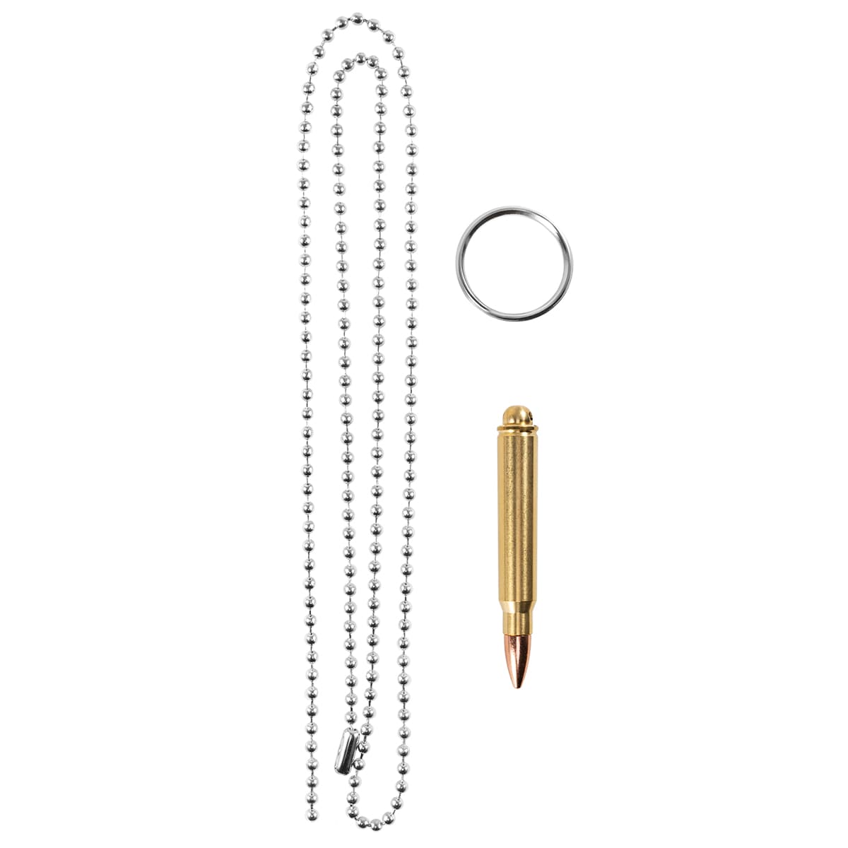 Mil-Tec large necklace with cartridge