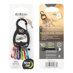 Nite Ize KeyRack+ S-Biner - black