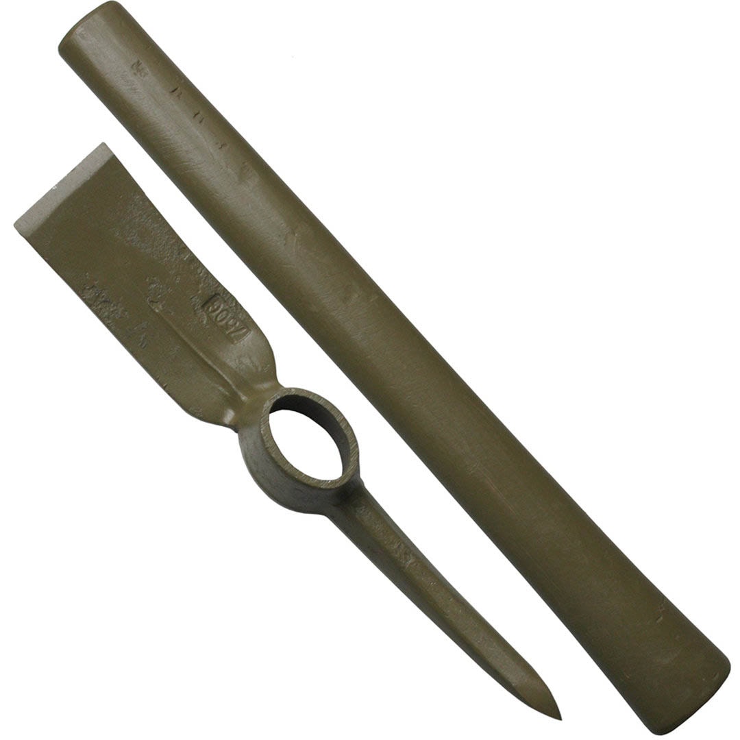 MFH US Army folding pickaxe - olive