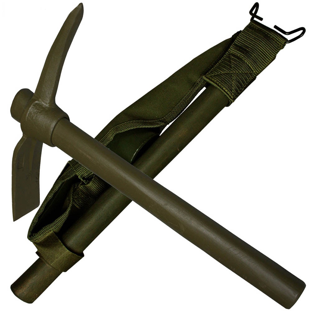 MFH US Army folding pickaxe - olive