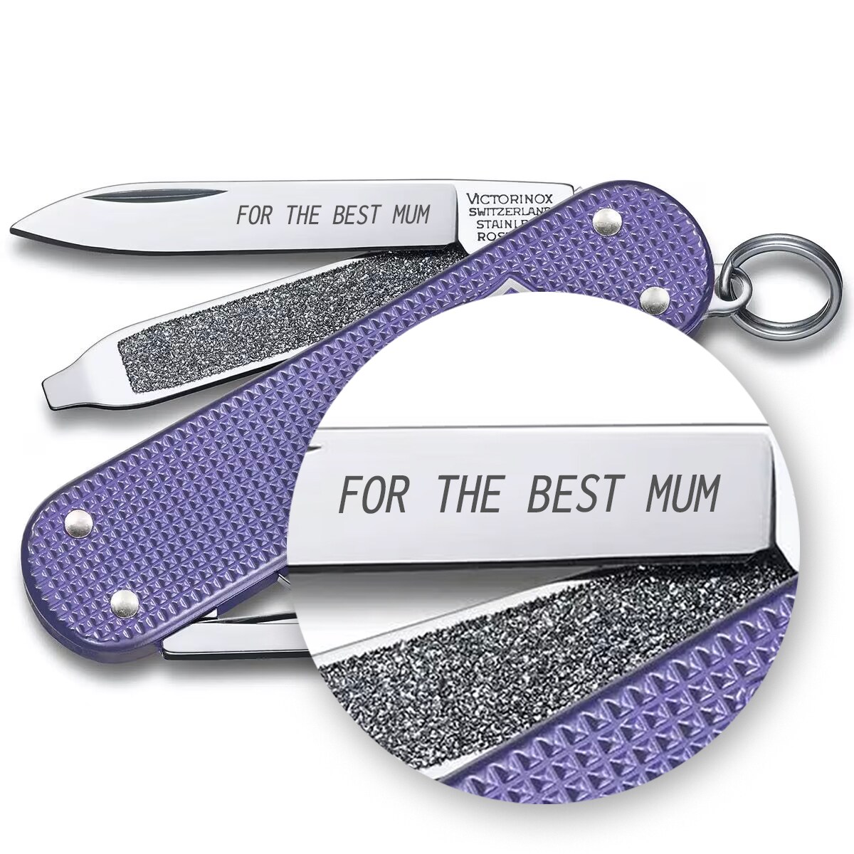 Victorinox Classic Alox pocket knife - Electric Lavender 