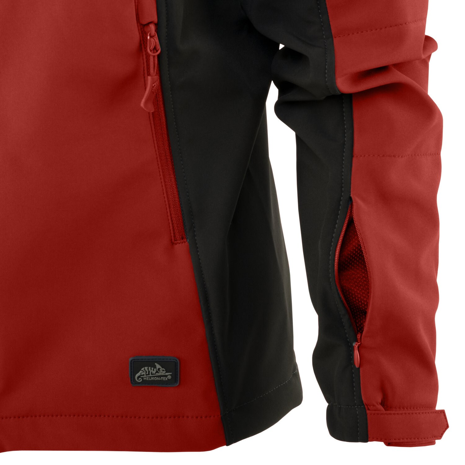 Helikon Gunfighter Softshell Women's Jacket - Crimson Sky/Black