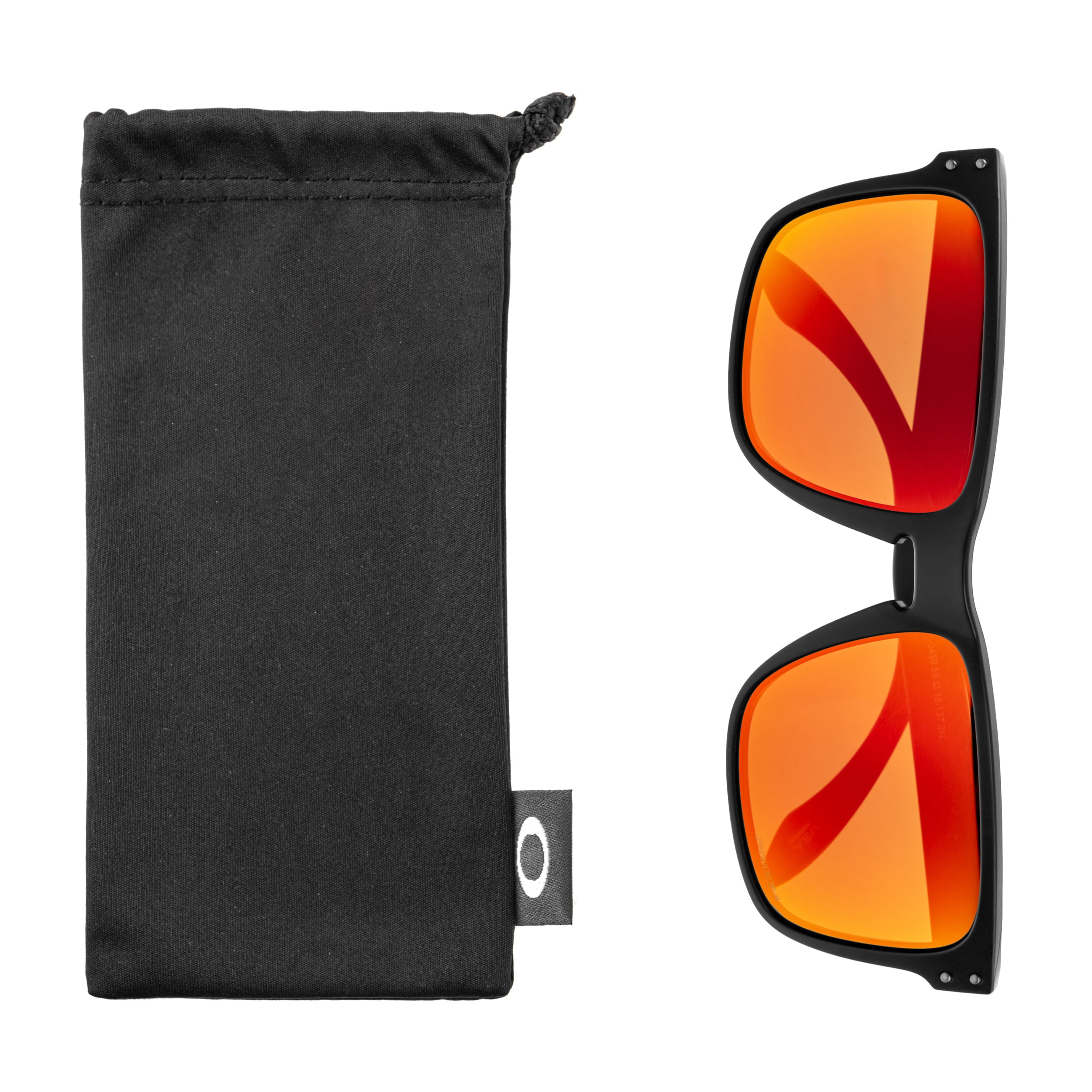 Oakley Holbrook XL Sunglasses - Matte Black Frame/Prizm Ruby Lenses