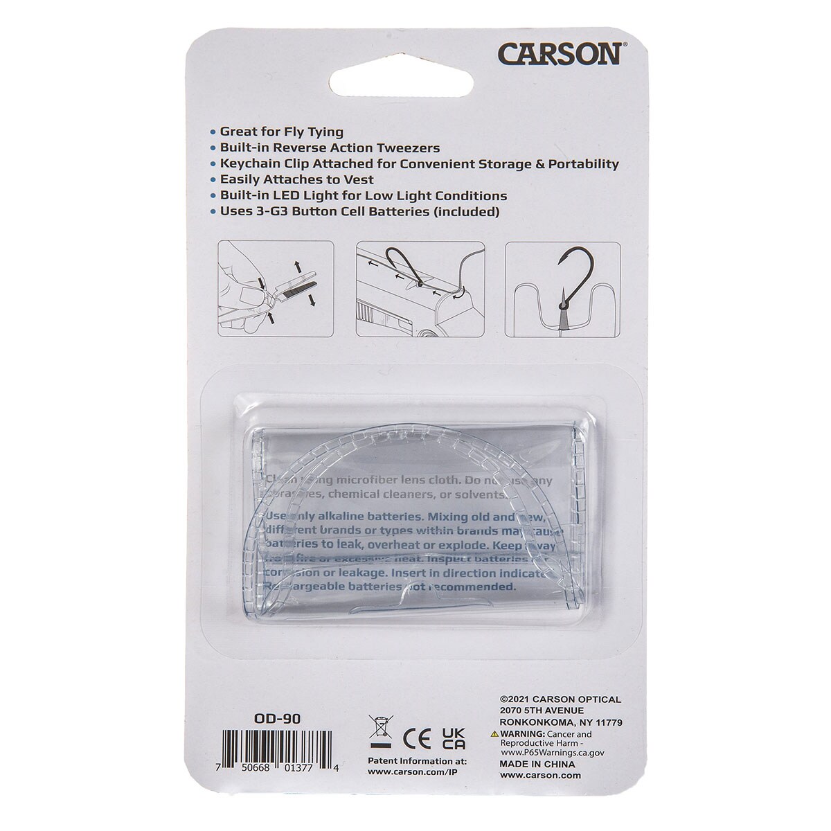 Carson Fish'n Grip Pro 4.5x Magnifier