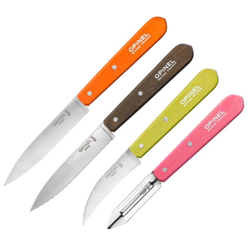 Opinel Essentials Fifties Box Set of Kitchen Knives 