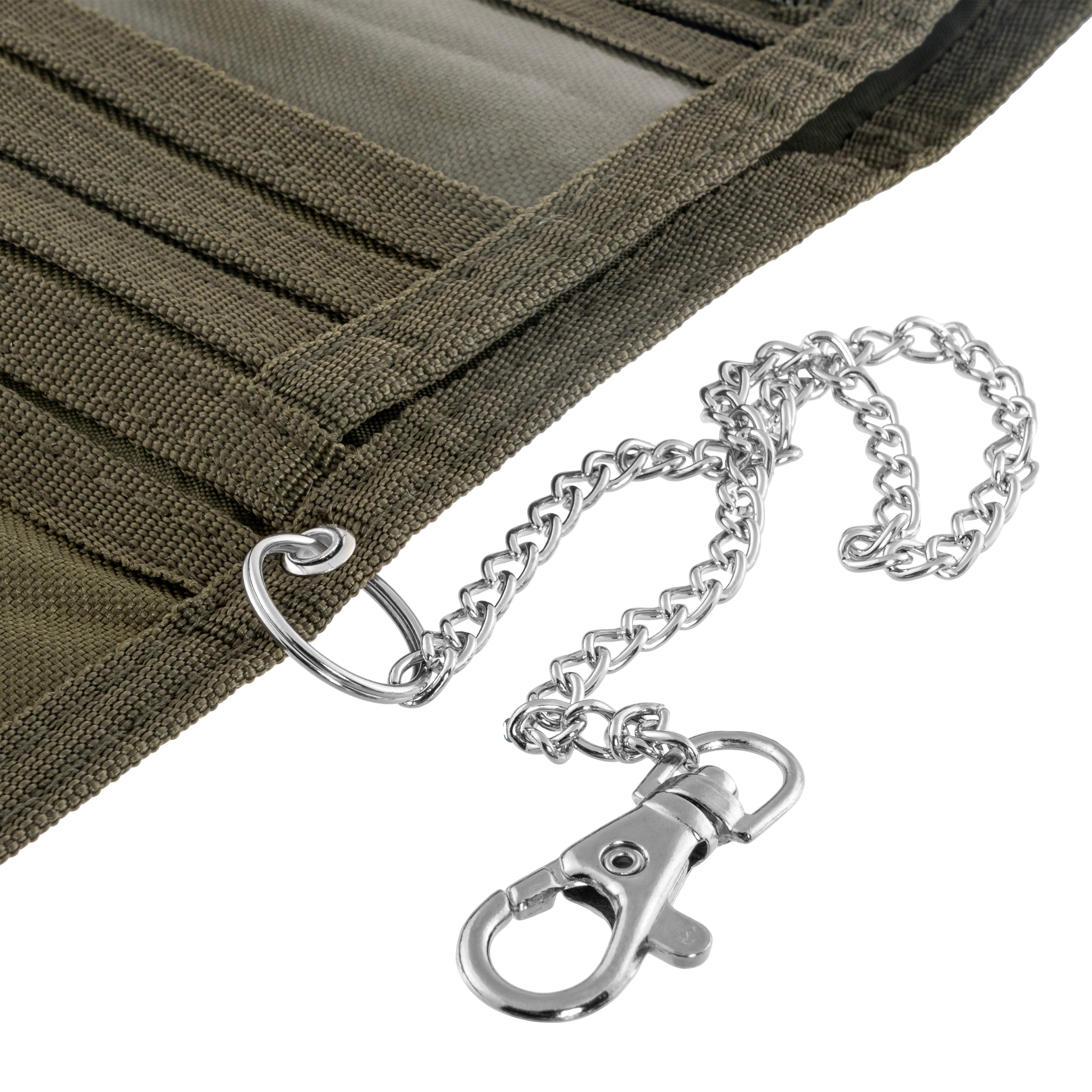 Mil-Tec Wallet with chain - Olive