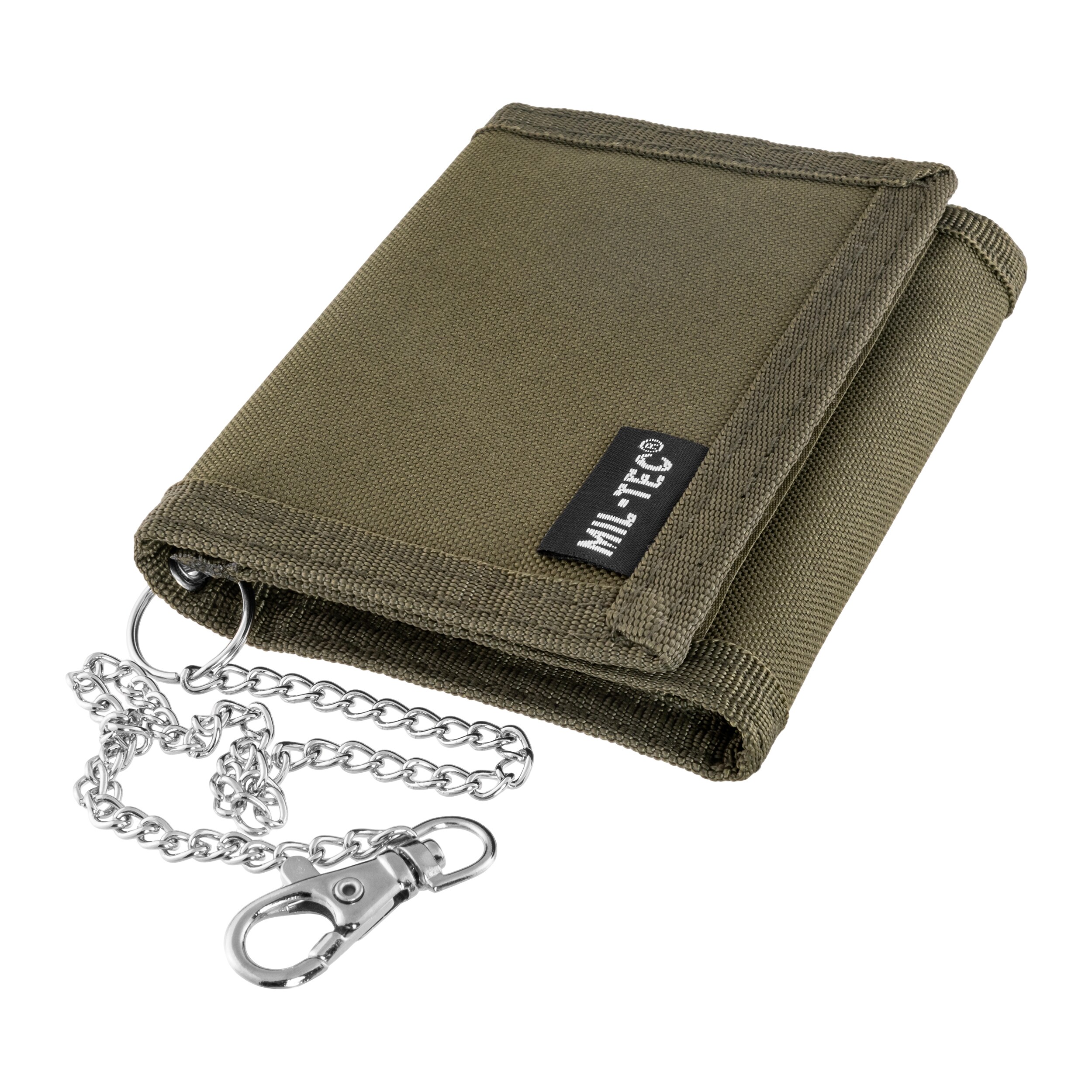 Mil-Tec Wallet with chain - Olive