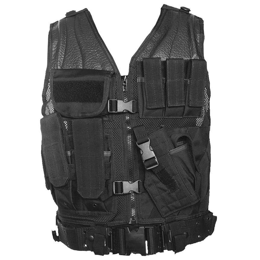 Mil-Tec USMC Tactical Vest – black