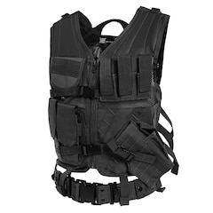 Mil-Tec USMC Tactical Vest - Black