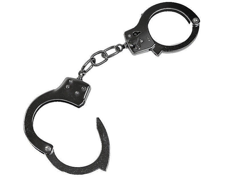 Mil-Tec aluminium handcuffs - silver