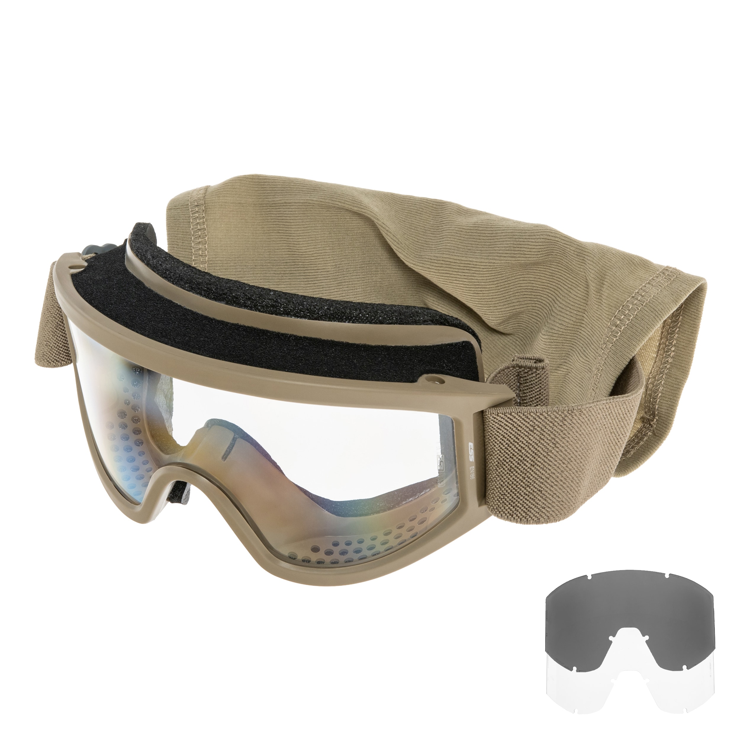 ESS Land Ops Tactical Goggles - Terrain Tan