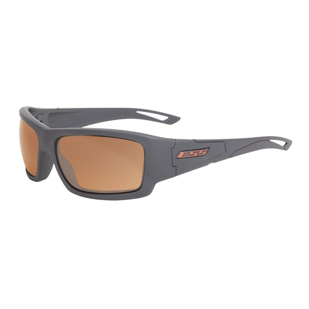 ESS Credence tactical glasses - Gray Frame Mirrored Copper Lenses