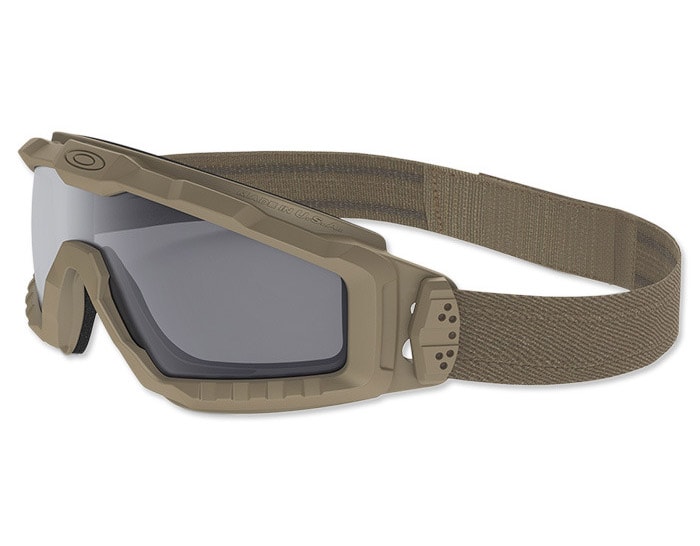 Oakley Si Ballistic Alpha Halo Tactical Goggles - Terrain Tan Grey
