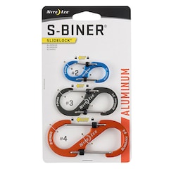 Nite Ize S-Biner SlideLock Aluminum Combo 3 pcs
