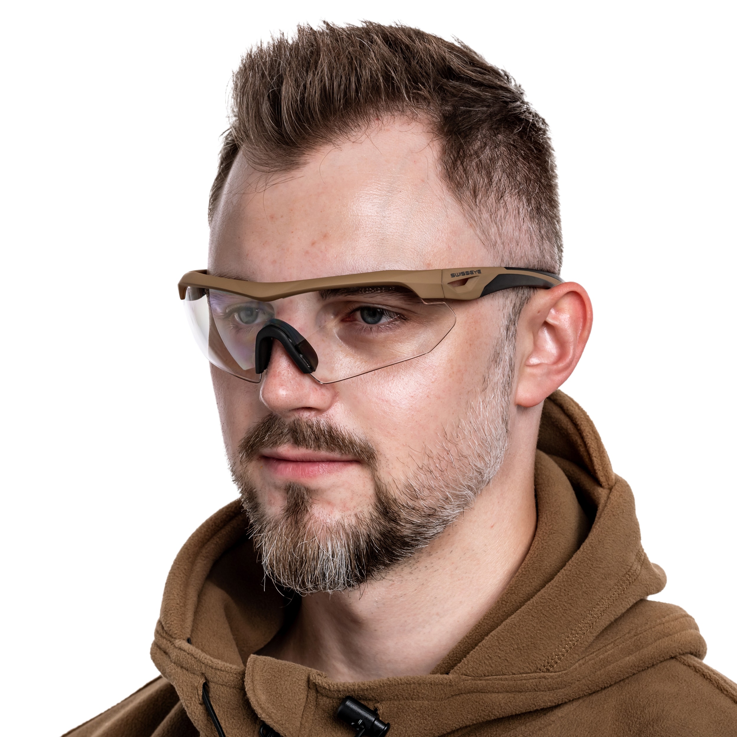 Swiss Eye Nighthawk tactical glasses - Coyote