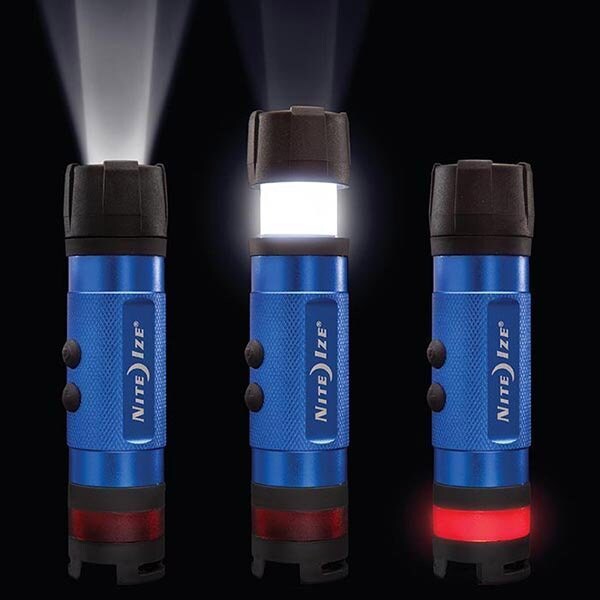 Nite Ize Radiant 3-in-1 LED Mini Flashlight Blue - 80 lumens  