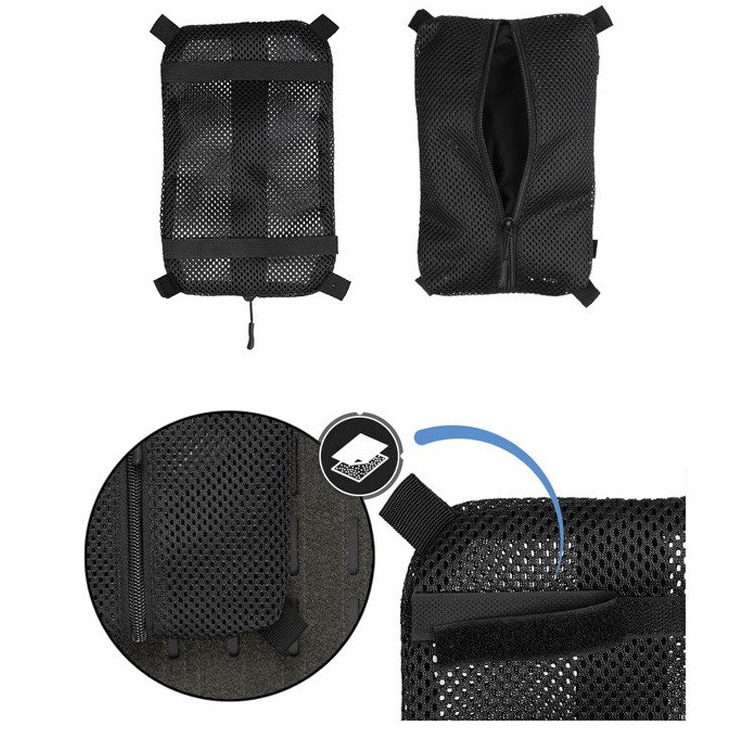 Mil-Tec mesh organizer medium - black