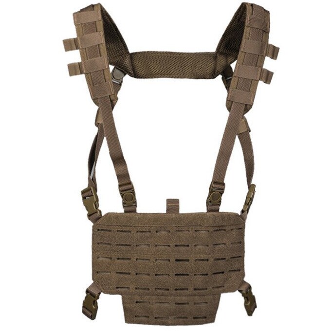 Mil-Tec Chest Rig Tactical Vest - Dark Coyote