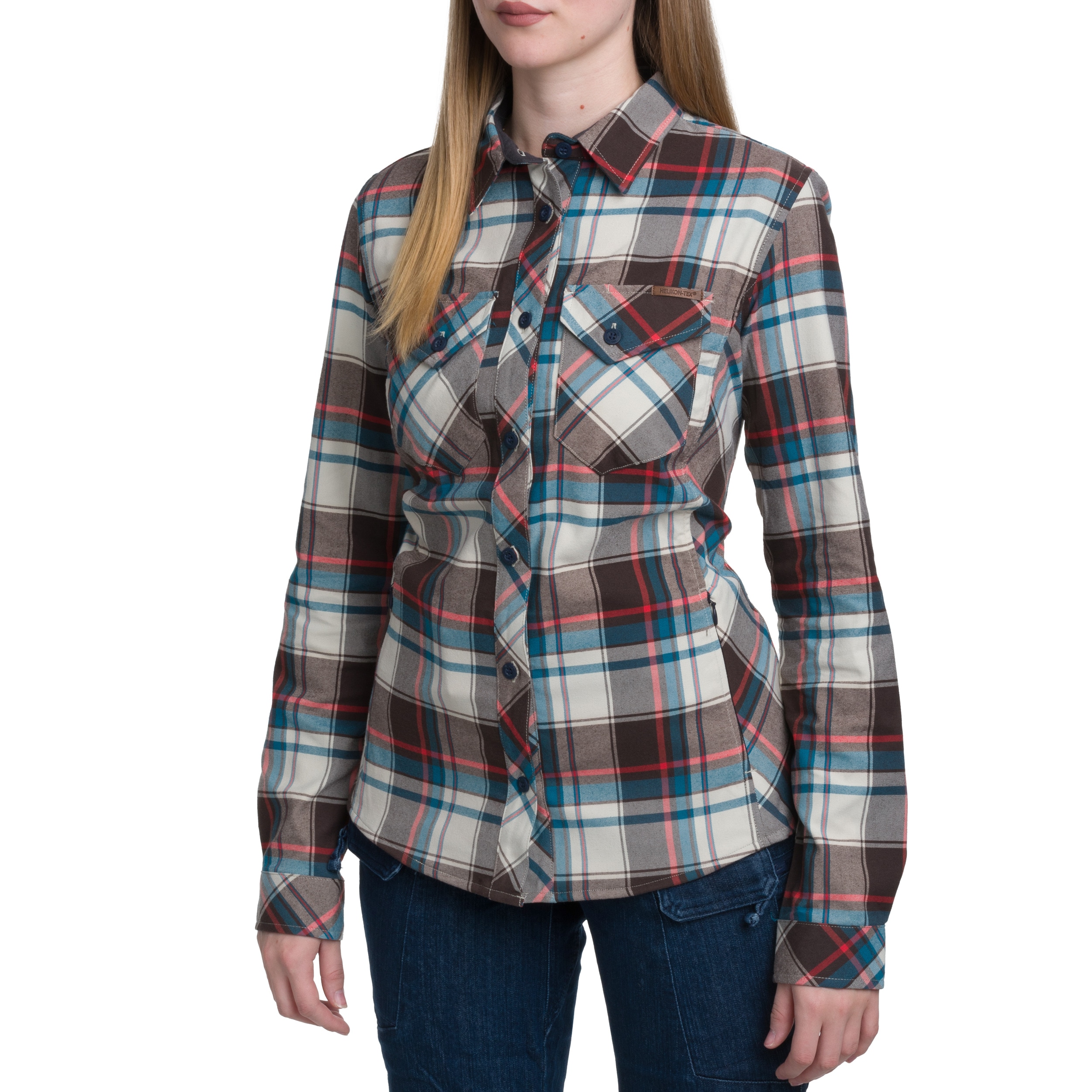 Helikon Marigold Women's Shirt - Foggy Meadow Plaid 