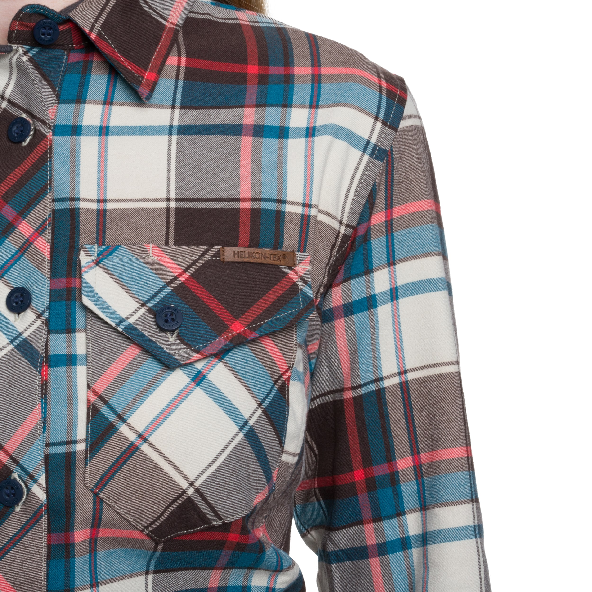 Helikon Marigold Women's Shirt - Foggy Meadow Plaid 