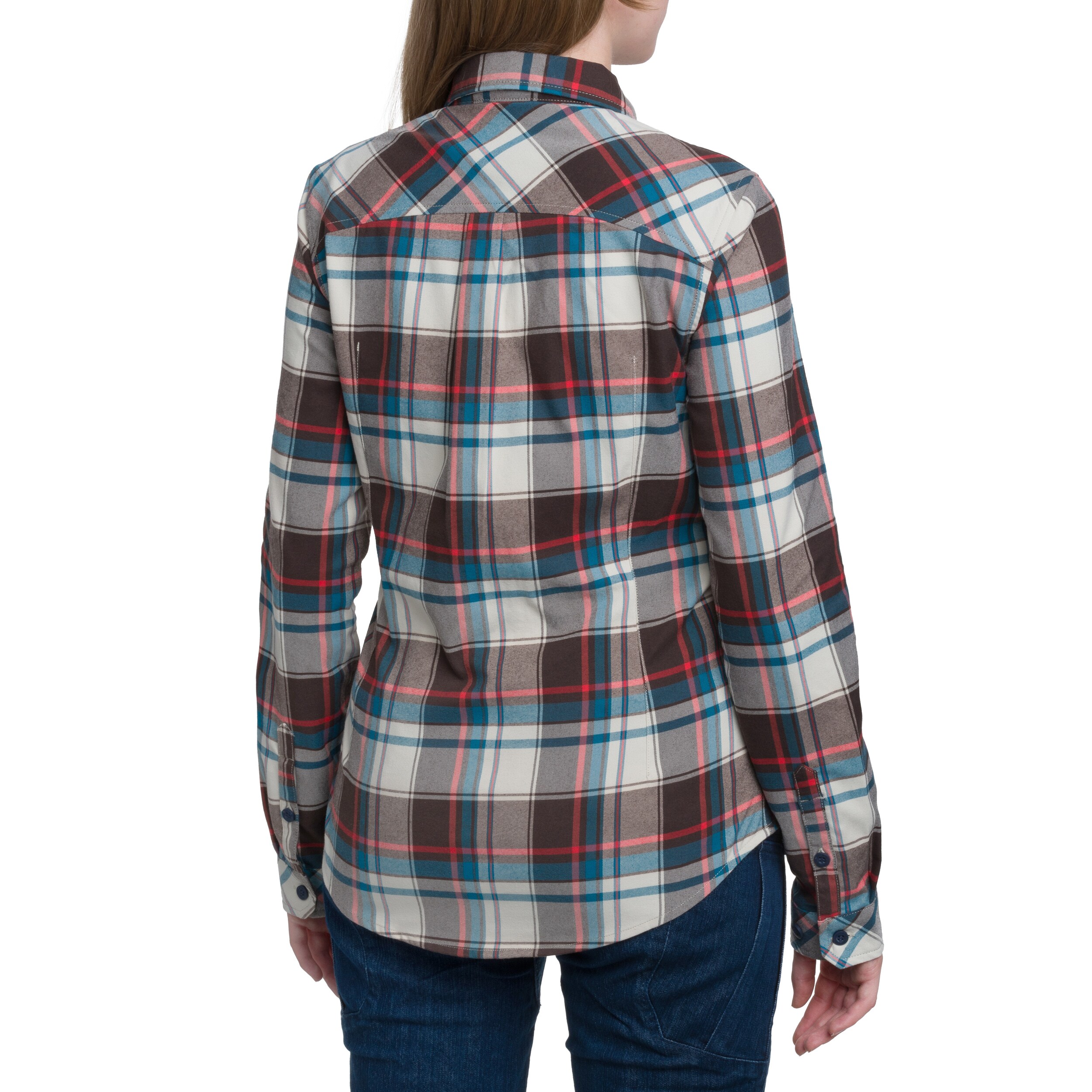 Helikon Marigold Women's Shirt - Foggy Meadow Plaid 