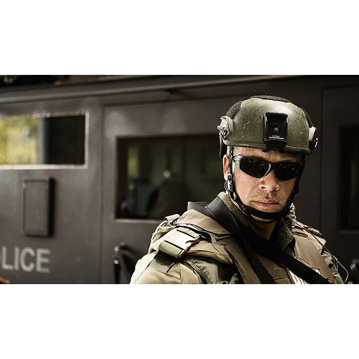 ESS Crowbar tactical glasses - Silver Logo Kit