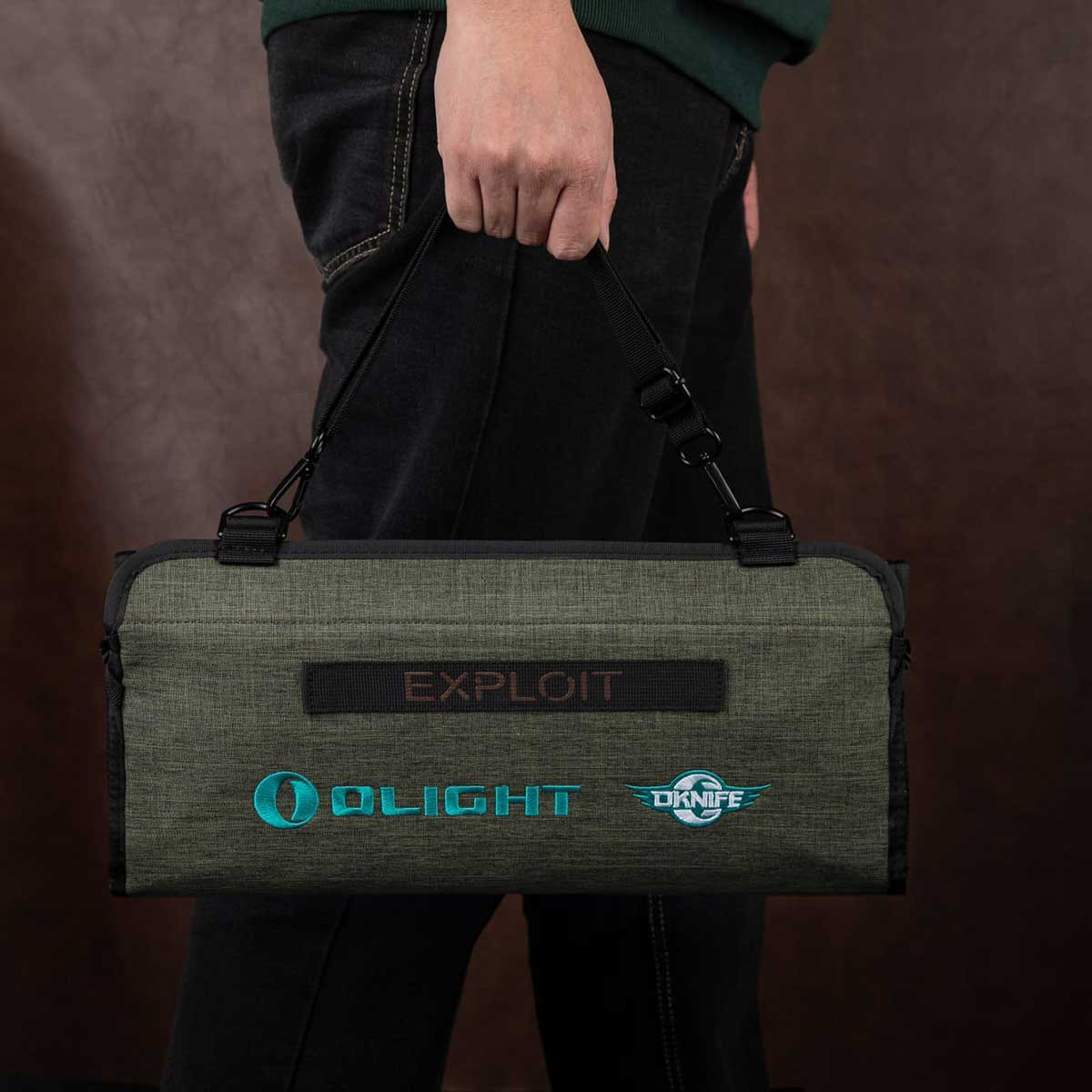 Oknife Exploit Multifunctional Tool Roll Bag - OD Green 