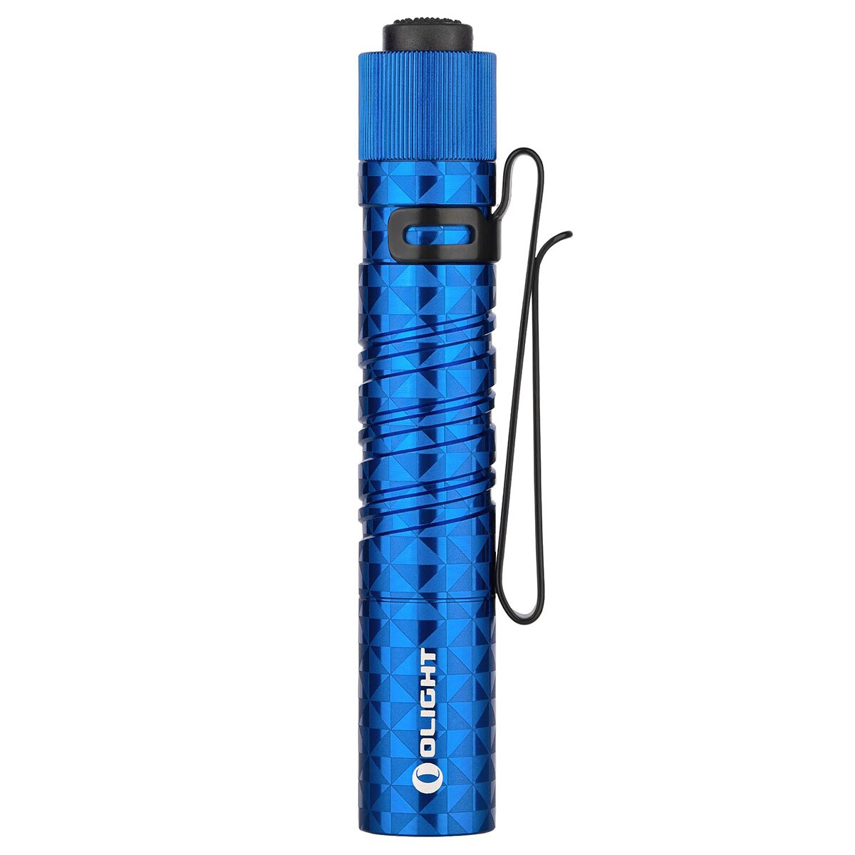 Olight I3T EOS Pinwheel Blue Flashlight - 180 lumens