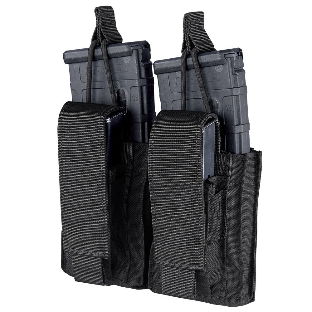 Condor Kangaroo double pistol-rifle mag pouch Gen. II - Black