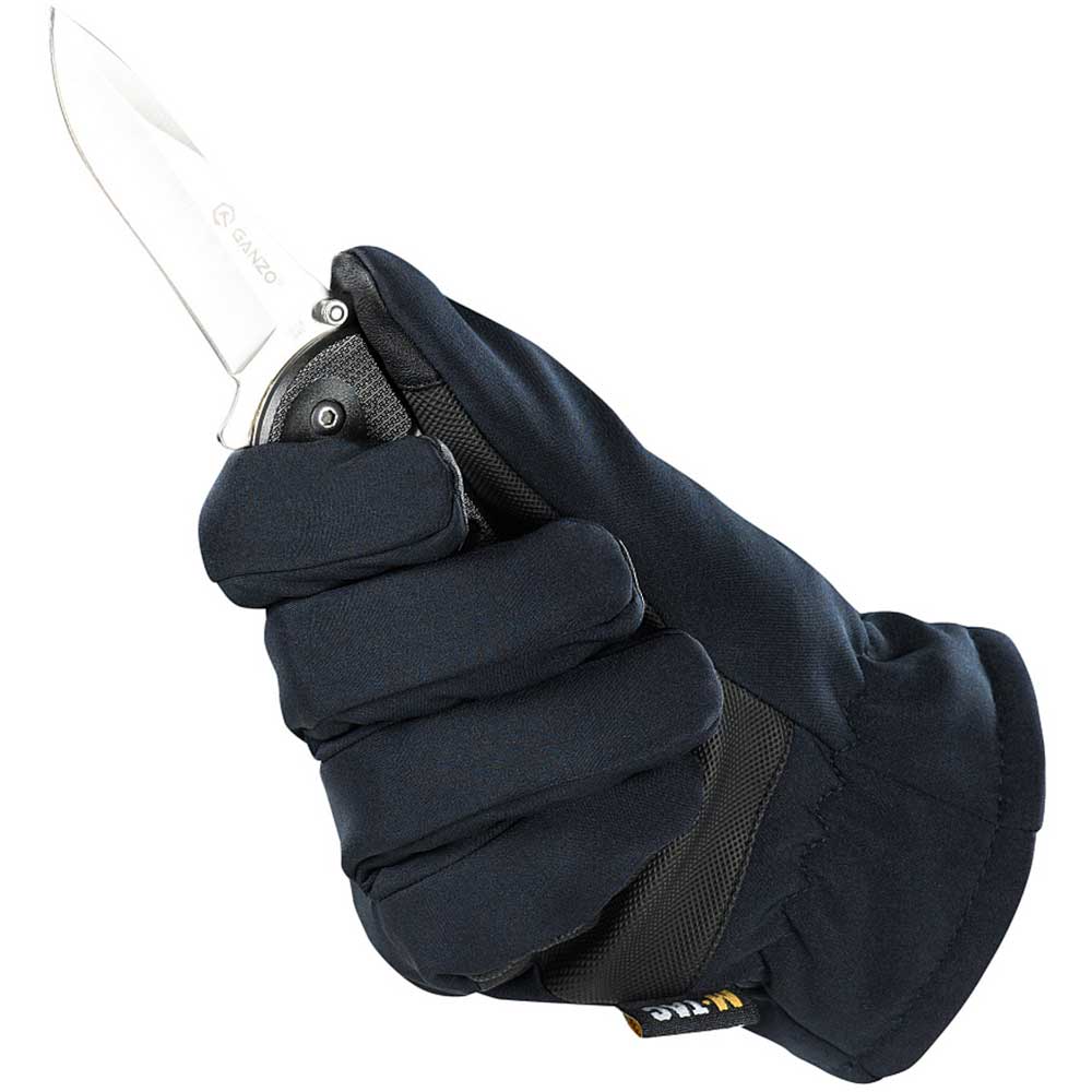 M-Tac Winter Softshell Thinsulate Gloves - Dark Navy Blue