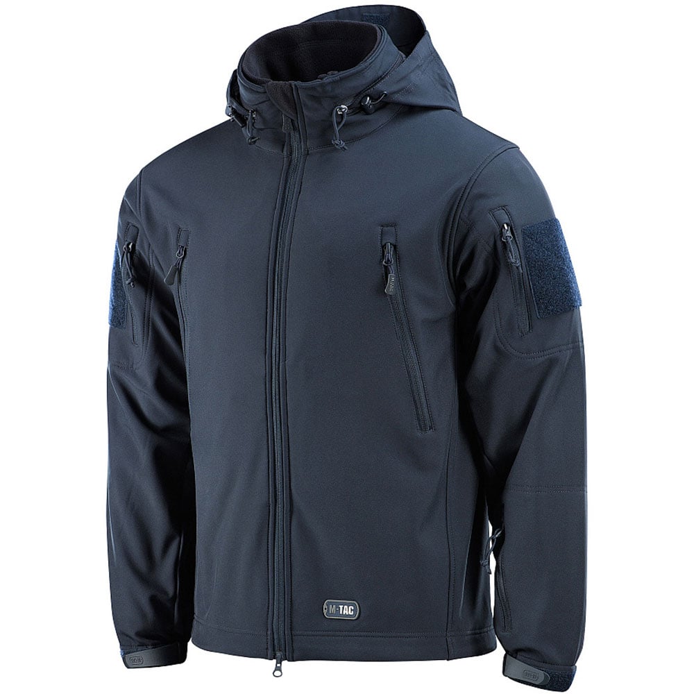 M-Tac Softshell Jacket with Underlining - Dark Navy Blue