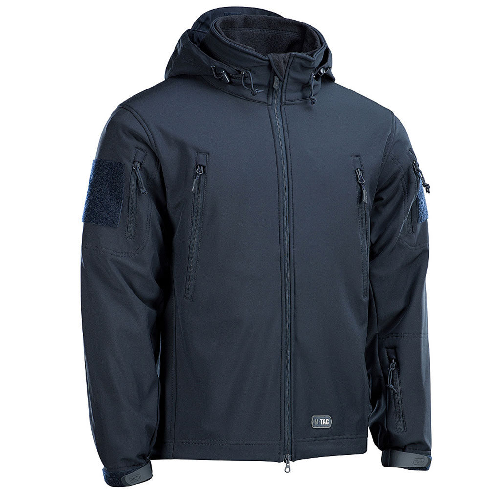 M-Tac Softshell Jacket with Underlining - Dark Navy Blue