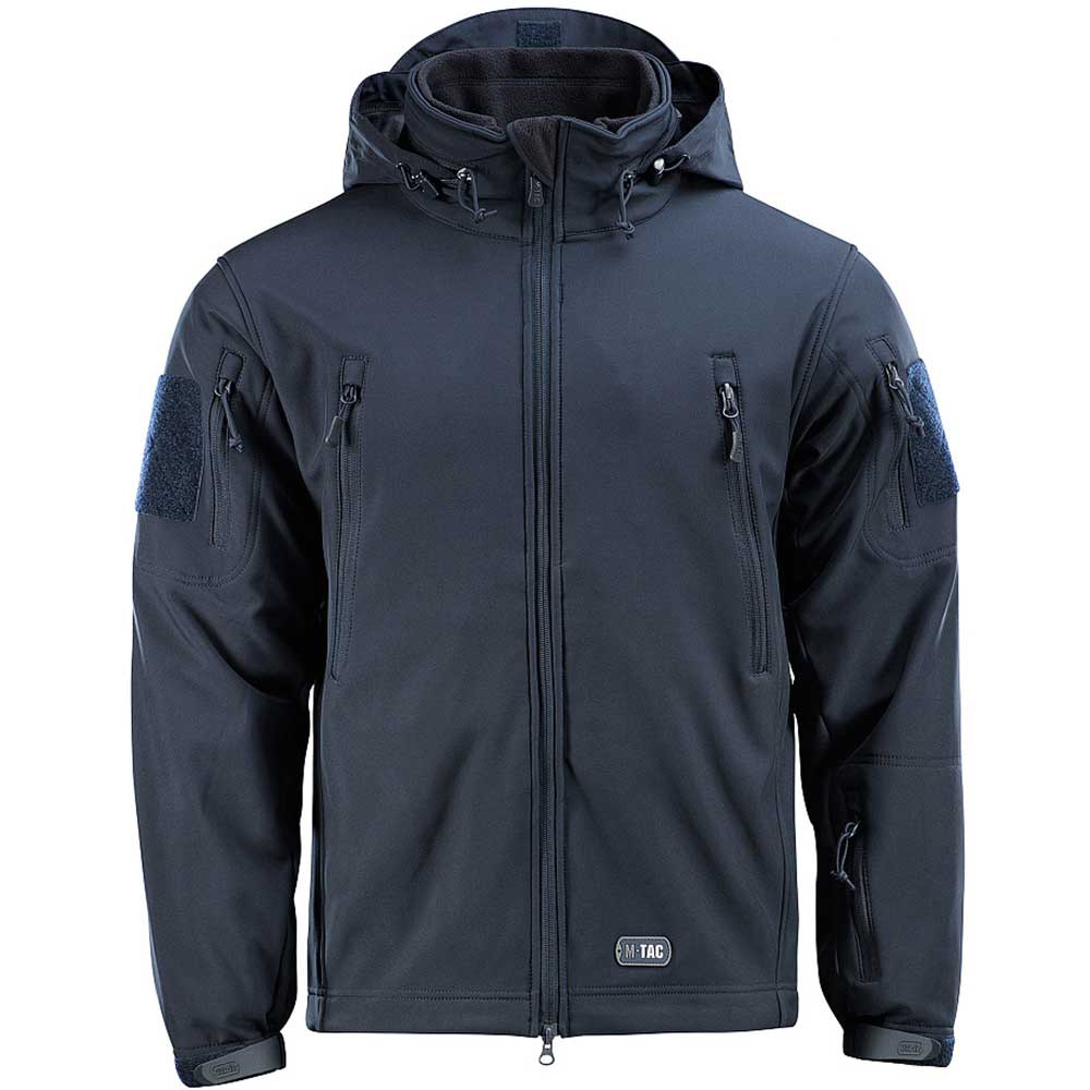 M-Tac Softshell Jacket with Underlining - Dark Navy Blue